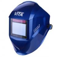 Сварочная маска VITA TIG 3-A Pro TrueColor (цвет металлические соты синие)